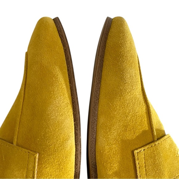 MARC FISHER LTD YELLOW SUEDE CHANGE  LOAFERS SZ 9 MED NWOT - Picture 3 of 12
